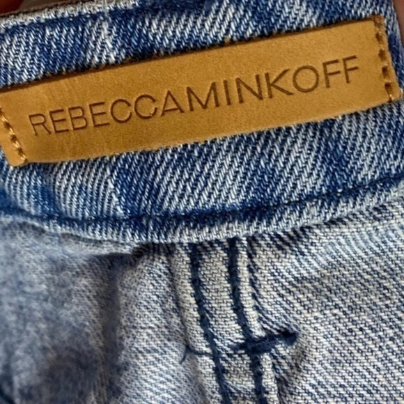 Rebecca Minkoff • Denim Embroidered Rufus Skirt - Picture 5 of 8